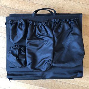 ToteSavvy Deluxe black removable bag organizer